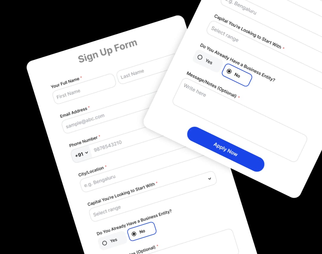 Express your interest.
