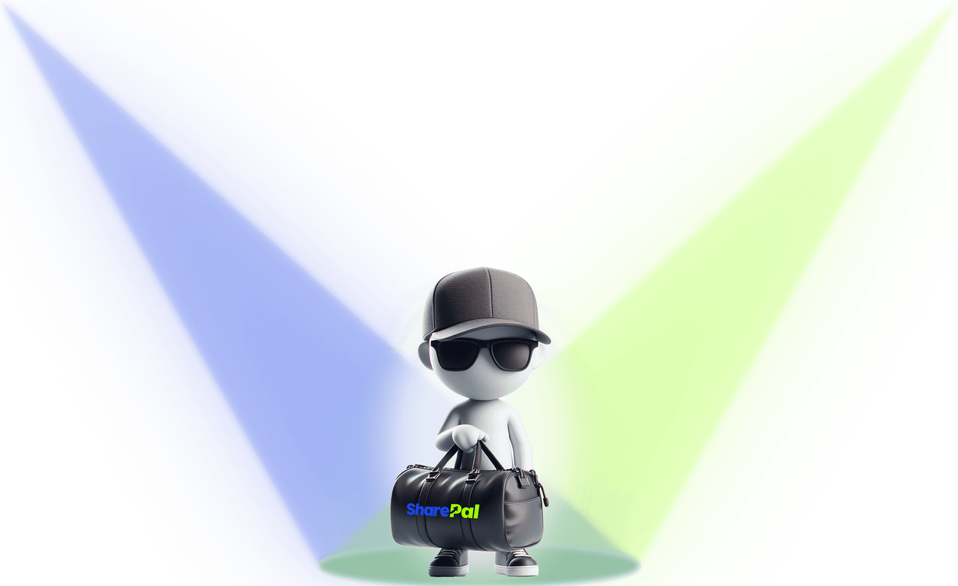 Background with spotlight effect