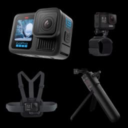 This is an image of GoPro Hero 13 Travel Combo on rent offerred by SharePal.in