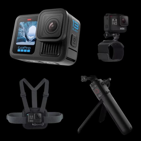 This is an image of GoPro Hero 13 Travel Combo on rent offerred by SharePal.in