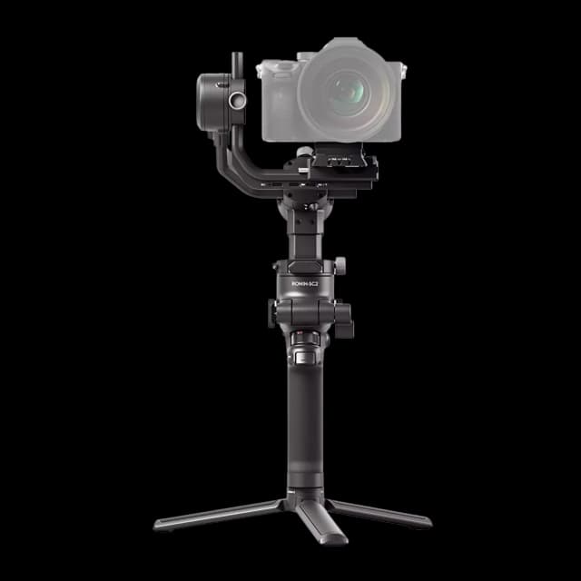 These are product images of DJI RSC2 Gimbal on rent by SharePal in Bangalore.