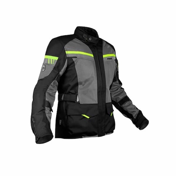 This is an image of Rynox Stealth Air Pro Riding Jacket on rent offered by SharePal.in
