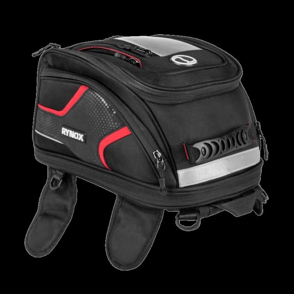 This is an image of Rynox Magnapod Tank Bag on rent offerred by SharePal.in